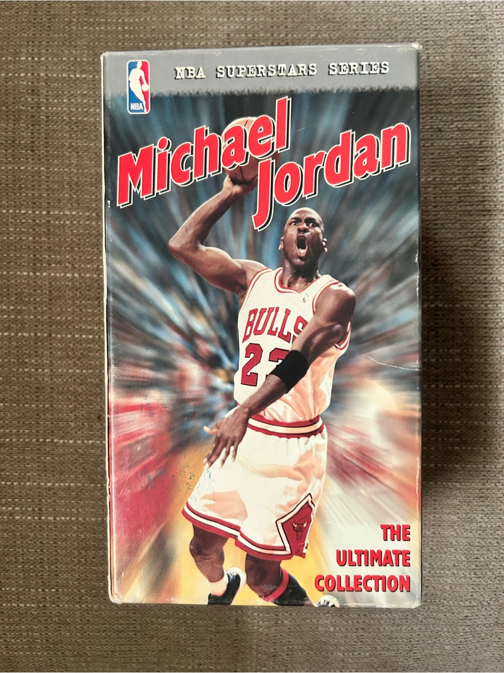 Michael Jordan Box Set VHS Tapes NBA Superstars Series